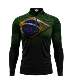 Camisa Masculina Brasil Raizes Brazil - Com proteção solar Uv50+